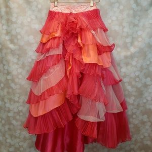 Pink Flamingo Maxi Skirt